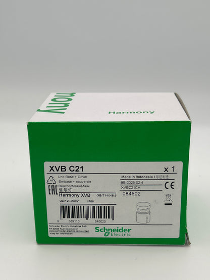 New Schneider Electric Harmony XVB Unit Base + Cover C21