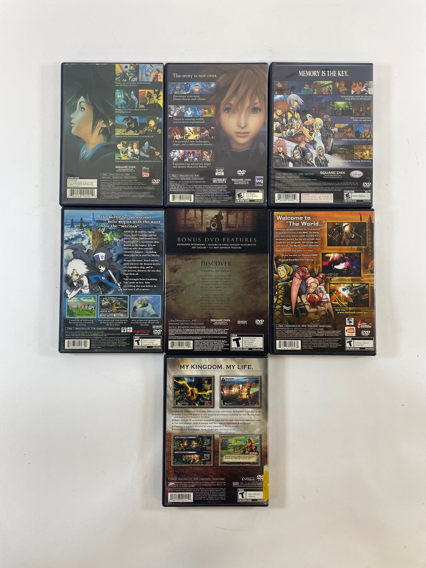 Lot of Sony PlayStation 2 PS2 Games