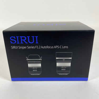 New SIRUI 16mm f/1.2 APS-C For Sony E-Mount Auto & Manual Lens