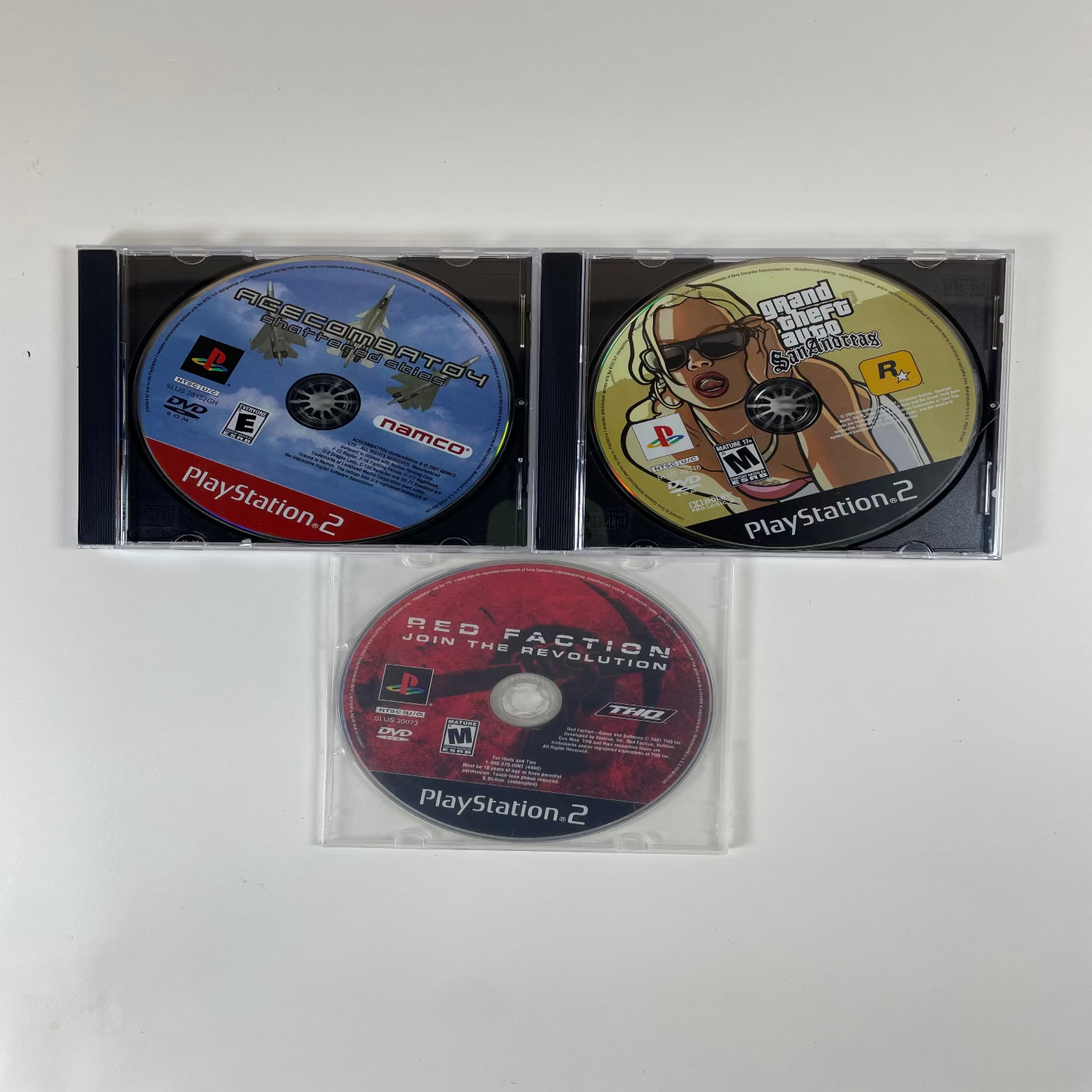 Lot of 10 Sony PlayStation 2 PS2 Games
